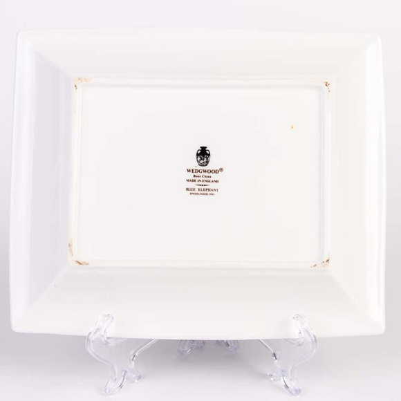 RARE Wedgwood Porcelain Blue Elepant Trinket Dish - 1992 - Picture 5 of 5